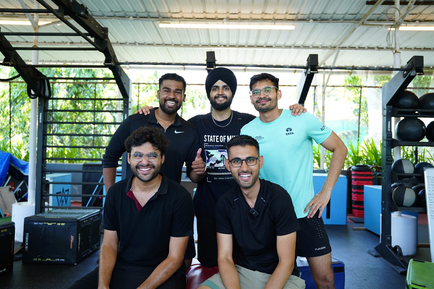 A JCE parkour group